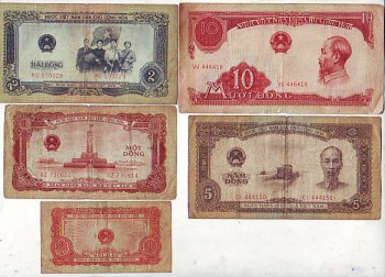 钱币.越南1角1元2元5元10元[1958年]-收藏网