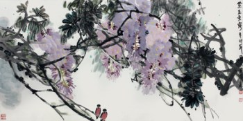陈丽芳（紫玉垂露）  2011年作-收藏网