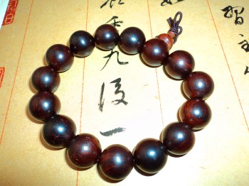 老料小叶紫檀珠串手链（2）-收藏网