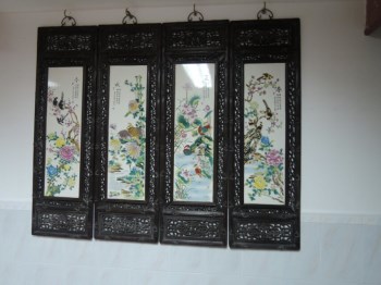 刘雨岑瓷板画-收藏网