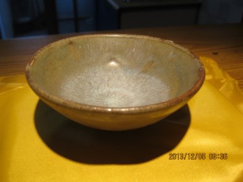 唐晚期青釉窑变碗-收藏网