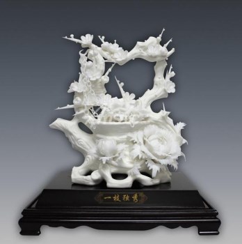 一枝独秀 工艺陶瓷 礼品陶瓷-收藏网