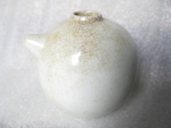 清白瓷水盂-收藏网