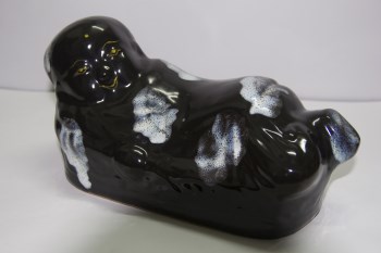 鲁山花瓷孩儿枕-收藏网